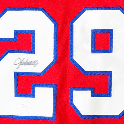 John Smoltz Signed Atlanta Red Baseball Jersey (JSA)