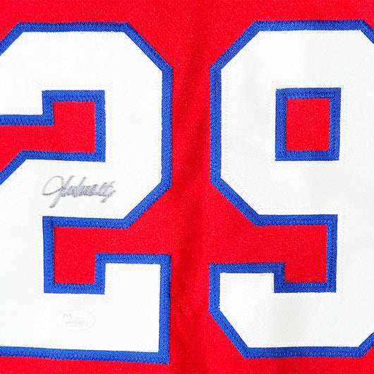 John Smoltz Signed Atlanta Red Baseball Jersey (JSA)