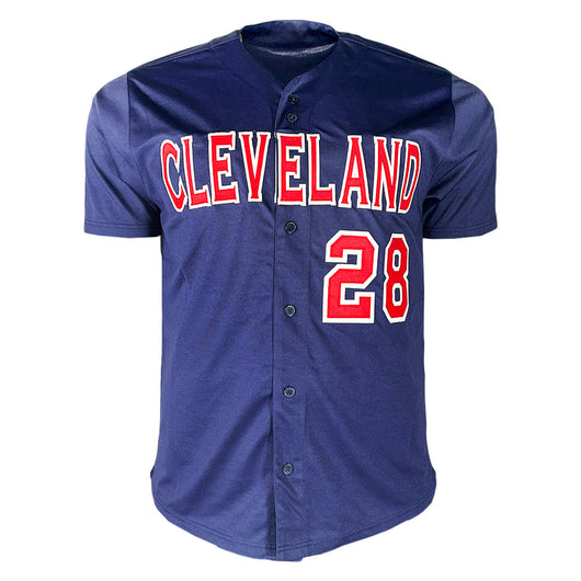 Cory Snyder Signed Cleveland Navy Baseball Jersey (JSA)
