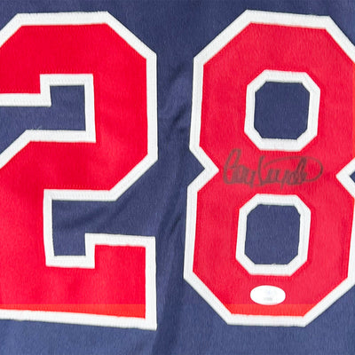 Cory Snyder Signed Cleveland Navy Baseball Jersey (JSA)