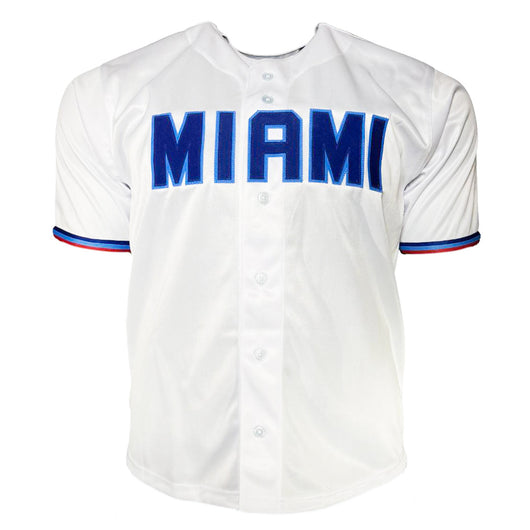 Jorge Soler Signed Florida White Baseball Jersey (Beckett)