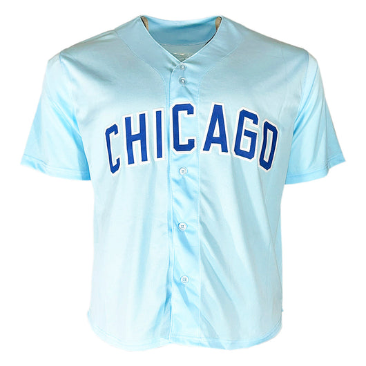 Sammy Sosa Signed Chicago Light Blue Baseball Jersey (Beckett)