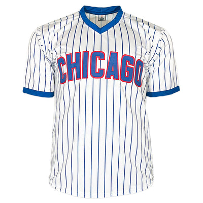Sammy Sosa Signed Chicago Pinstripe Baseball Jersey (Beckett)