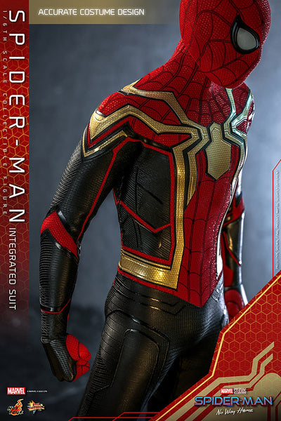 Spider-Man (Integrated Suit) Deluxe Version Sixth Scale Figure