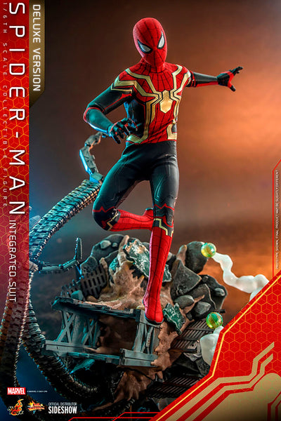 Spider-Man (Integrated Suit) Deluxe Version Sixth Scale Figure