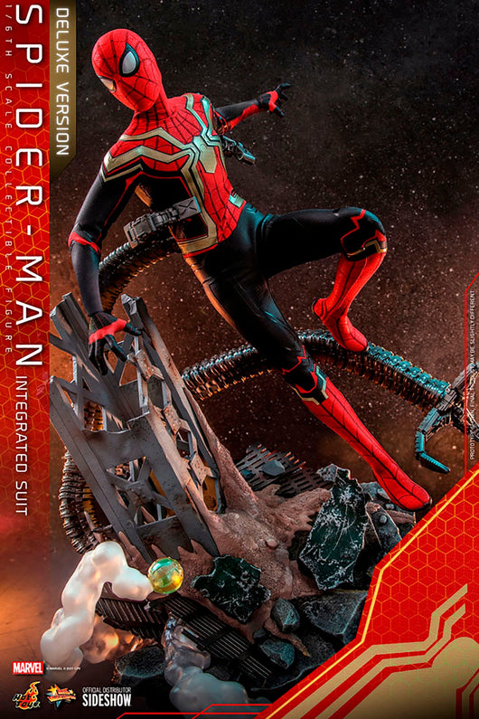 Spider-Man (Integrated Suit) Deluxe Version Sixth Scale Figure