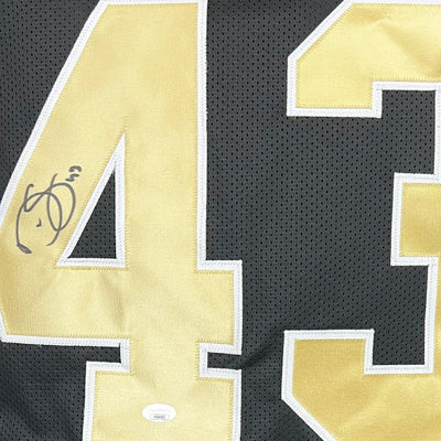 Darren Sproles Signed New Orleans Black Football Jersey (Beckett )