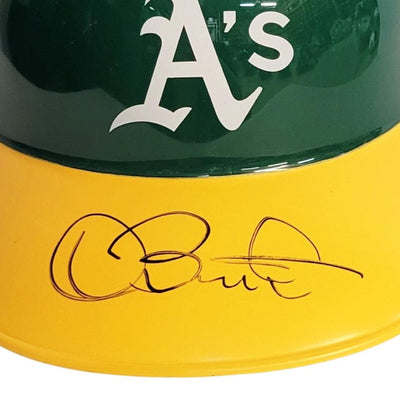 Dave Stewart Signed Oakland Athletics Souvenir MLB Baseball Batting Helmet (JSA)