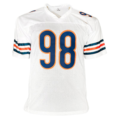 Montez Sweat Signed Chicago White Football Jersey (JSA)
