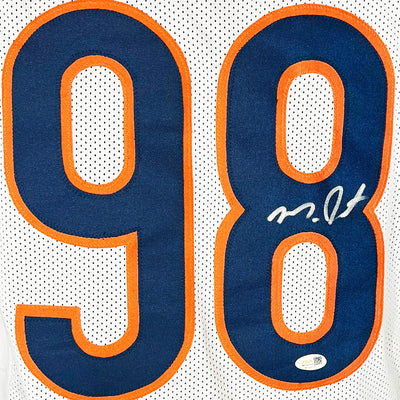 Montez Sweat Signed Chicago White Football Jersey (JSA)