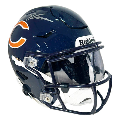D'Andre Swift Signed Chicago Bears Midi SpeedFlex Football Helmet (JSA)