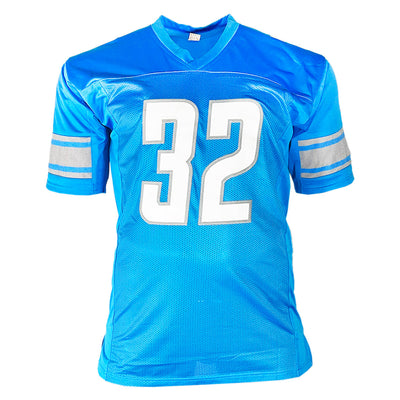 D'Andre Swift Signed Detroit Light Blue Football Jersey (JSA)