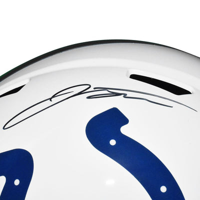 Jonathan Taylor Signed Indianapolis Colts Speed Full-Size Replica Football Helmet (JSA)
