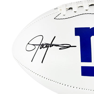 Lawrence Taylor Signed New York Giants Official NFL Team Logo Football (Beckett)