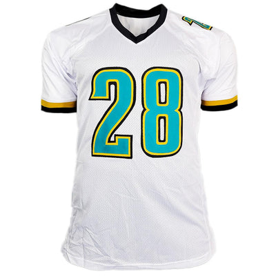 Fred Taylor Signed Jacksonville White Football Jersey (JSA)