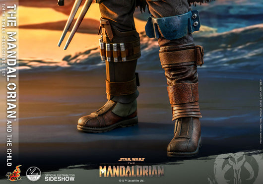 The Mandalorian and The Child Quarter Scale Collectible Set