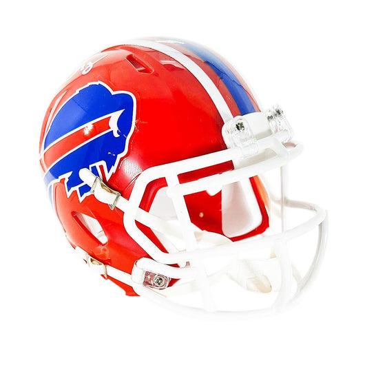 Thurman Thomas Signed Buffalo Bills 87-01 Speed Mini Football Helmet (JSA)