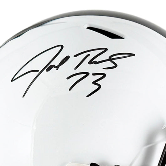 Joe Thomas Signed Cleveland Browns Alt 2023 Speed Full-Size Replica Football Helmet (JSA)