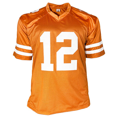 Earl Thomas Signed Texas College Orange Football Jersey (JSA)
