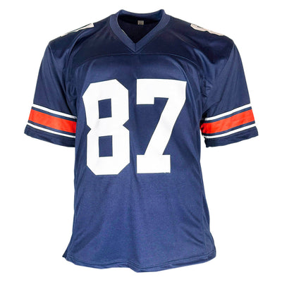Frank Thomas Signed Auburn Navy Football Jersey (Beckett)