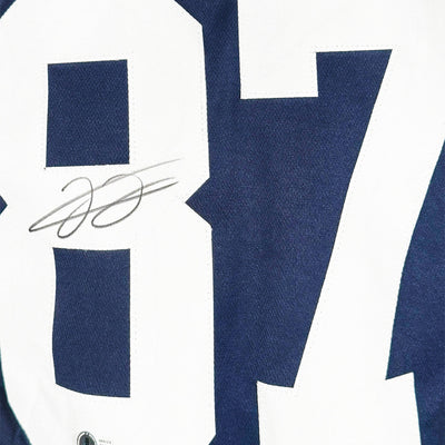 Frank Thomas Signed Auburn Navy Football Jersey (Beckett)