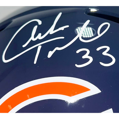 Charles Peanut Tillman Signed Chicago Bears Speed Full-Size Replica Football Helmet (Beckett)