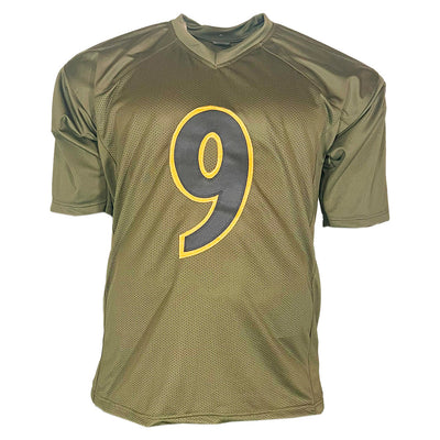 Justin Tucker Signed Baltimore Salute to Service Football Jersey (Beckett)