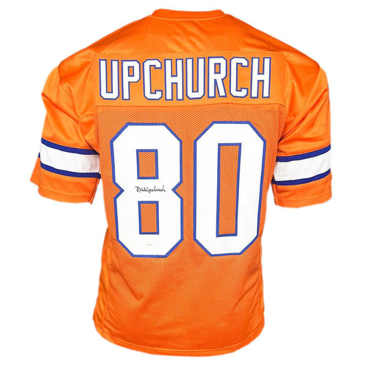 Rick Upchurch Signed Denver Orange Football Jersey (JSA)