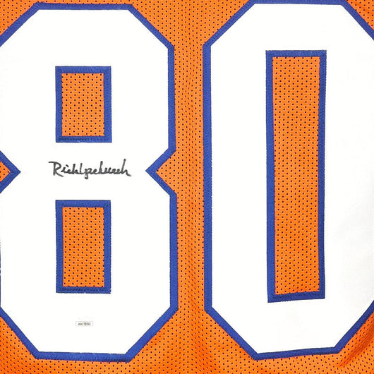 Rick Upchurch Signed Denver Orange Football Jersey (JSA)