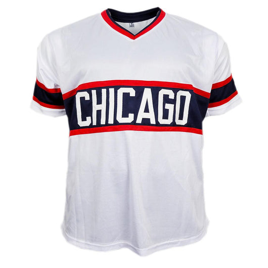 Andrew Vaughn Signed Chicago White Throwback Baseball Jersey (Beckett)