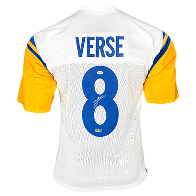 Jared Verse Signed Los Angeles White Football Jersey (JSA)