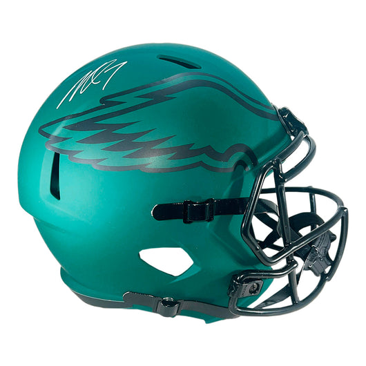 Michael Vick Signed Philadelphia Eagles Rave Full-Size Replica Football Helmet (Beckett)