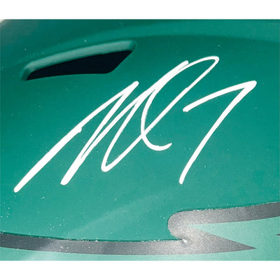 Michael Vick Signed Philadelphia Eagles Rave Full-Size Replica Football Helmet (Beckett)