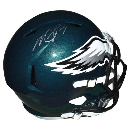 Michael Vick Signed Philadelphia Eagles Speed Full-Size Replica Football Helmet (BECKETT )