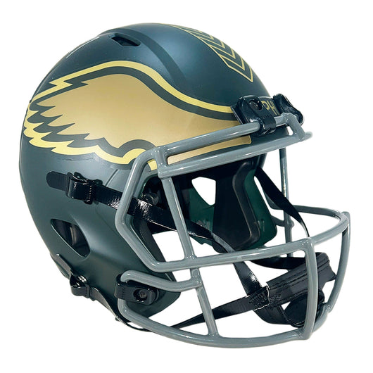 Michael Vick Signed Philadelphia Eagles Salute to Service 2025 Full-Size Replica Football Helmet (Beckett)