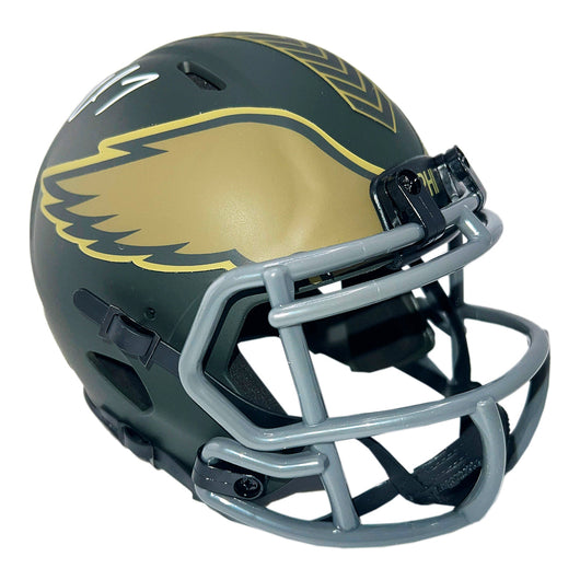 Michael Vick Signed Philadelphia Eagles Salute 2025 Mini Football Helmet (JSA)