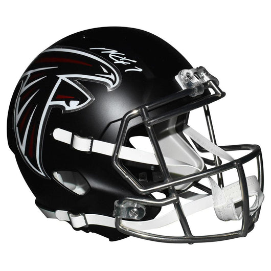 Michael Vick Signed Atlanta Falcons Speed Full-Size Replica Black Football Helmet (BECKETT )