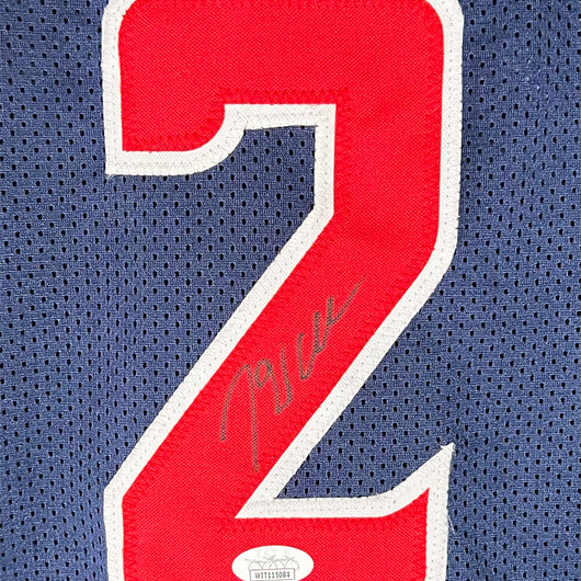 John Wall Signed Washington Blue Basketball Jersey (JSA)