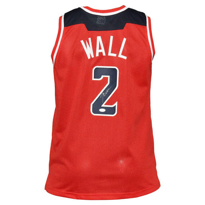 John Wall Signed Washington Red Basketball Jersey (JSA)