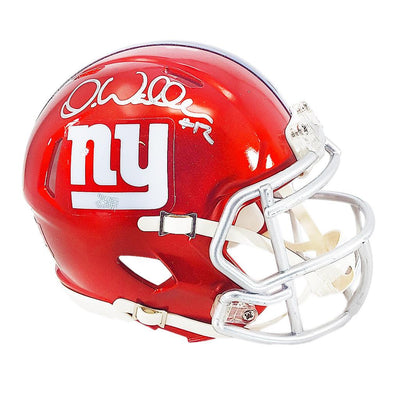 Darren Waller Signed New York Giants Flash Speed Mini Football Helmet (JSA)