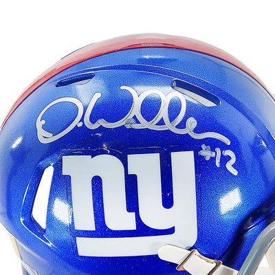 Darren Waller Signed New York Giants Speed Mini Football Helmet (JSA)