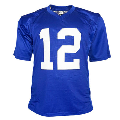 Darren Waller Signed New York Blue Football Jersey (JSA)