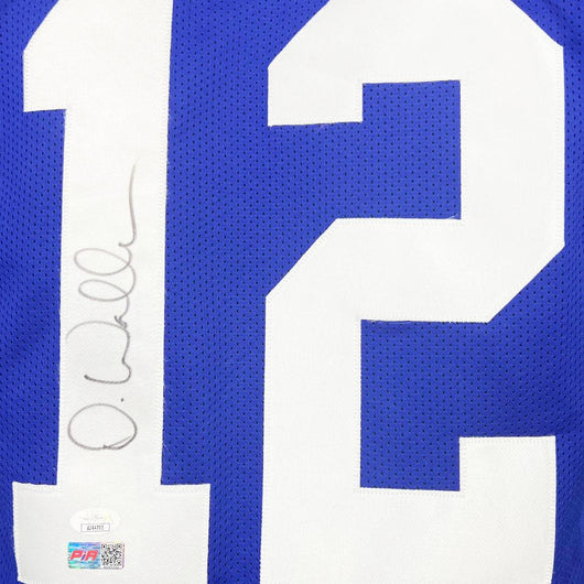 Darren Waller Signed New York Blue Football Jersey (JSA)