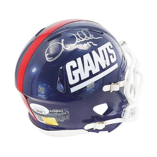 Darren Waller Signed New York Giants Throwback 81-99 Speed Mini Football Helmet (JSA)