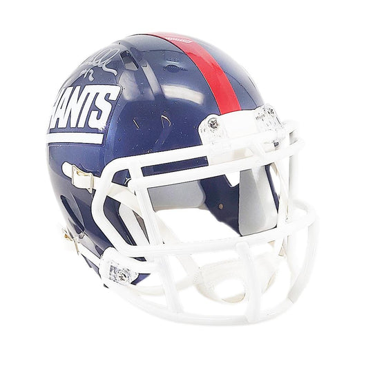 Darren Waller Signed New York Giants Throwback 81-99 Speed Mini Football Helmet (JSA)
