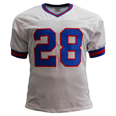 Everson Walls Signed New York White Football Jersey (JSA)