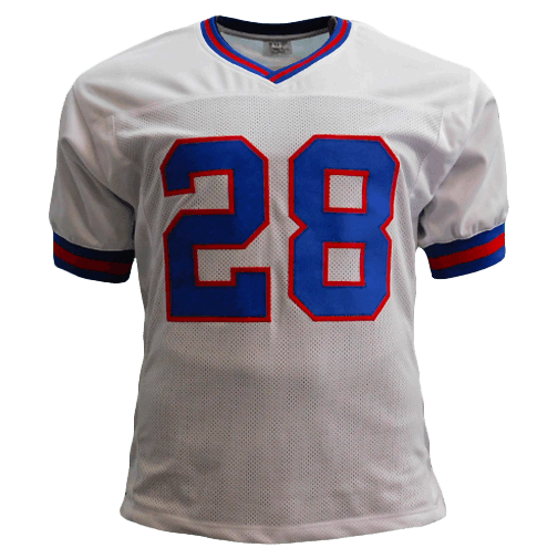 Everson Walls Signed New York White Football Jersey (JSA)