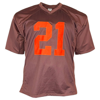 Denzel Ward Signed Cleveland Brown Football Jersey (Beckett)