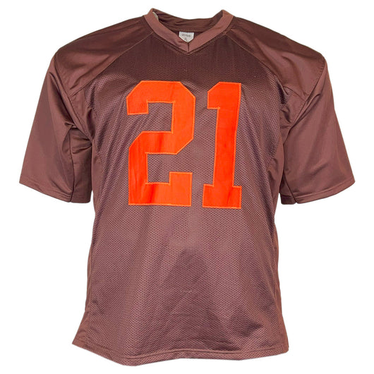 Denzel Ward Signed Cleveland Brown Football Jersey (Beckett)
