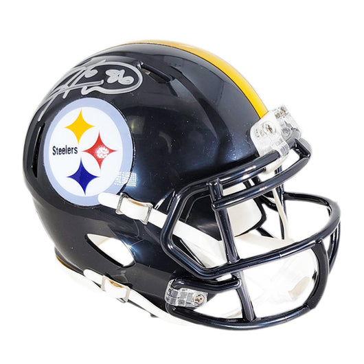 Hines Ward Signed Pittsburgh Steelers Speed Mini Football Helmet (JSA)
